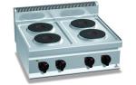 Плита электрическая настольная 4 конфорки BERTO'S E7P4B