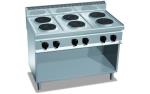Плита электрическая напольная 6 конфорок BERTO'S E7P6M