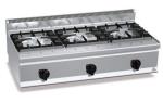 Плита газовая настольная 3 конфорки BERTO'S G6F3BH12