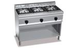 Плита газовая напольная 3 конфорки BERTO'S G6F3MH12