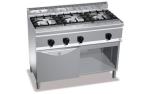 Плита газовая напольная 3 конфорки BERTO'S G6F3H12+FG1