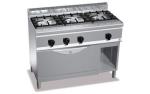 Плита газовая напольная 3 конфорки BERTO'S G6F3H12+T