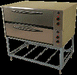 Шкаф жарочно-пекарный двухсекционный ЭШП-2с(у) оцинкованный