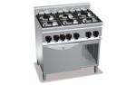Плита газовая напольная 6 конфорок BERTO'S G6F6+FE1