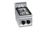 Плита газовая настольная 2 конфорки BERTO'S G6F2BPW