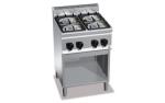 Плита газовая напольная 4 конфорки BERTO'S G6F4MPW