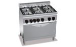 Плита газовая напольная 6 конфорок BERTO'S G6F6PW+T