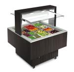 Салат-бар охлаждаемый ENOFRIGO DOGE ISOLA QUADRA RF VT венге