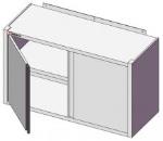 ШКАФ НАВЕСНОЙ 900Х400Х600 С РАСПАШНЫМИ ДВЕРЬМИ S