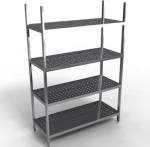 Стеллаж СН9/5Р-Р 900*500*1800 перфорированные полки