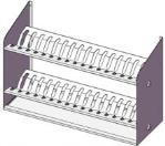 ПОЛКА НАСТЕННАЯ 900Х330Х580 Д/СУШКИ ТАРЕЛОК D ДО 260ММ R