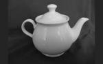 Чайник 600 мл. заварочный 'Классический' /6/, Башкирский Фарфор (Россия)
